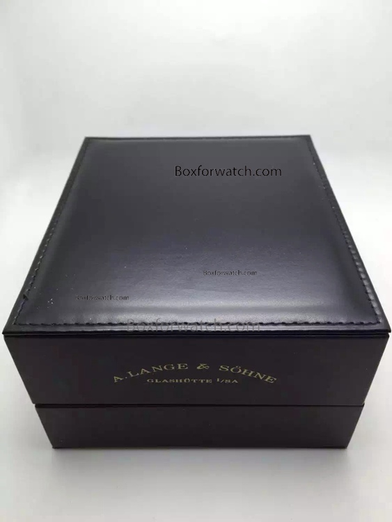 Replica A.Lange Sohne watch box black leather - watch box gift